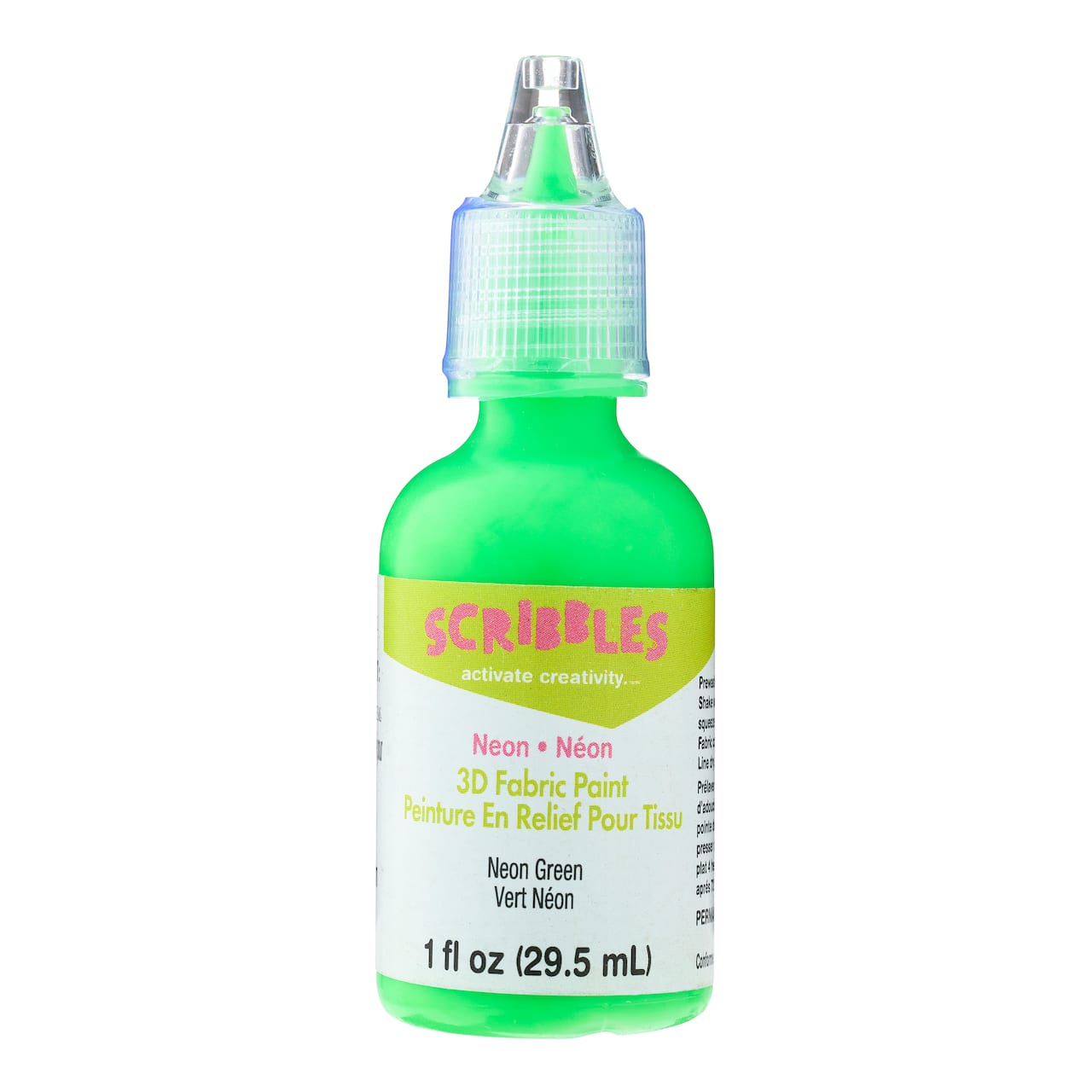 Scribbles® Neon 3D Fabric Paint